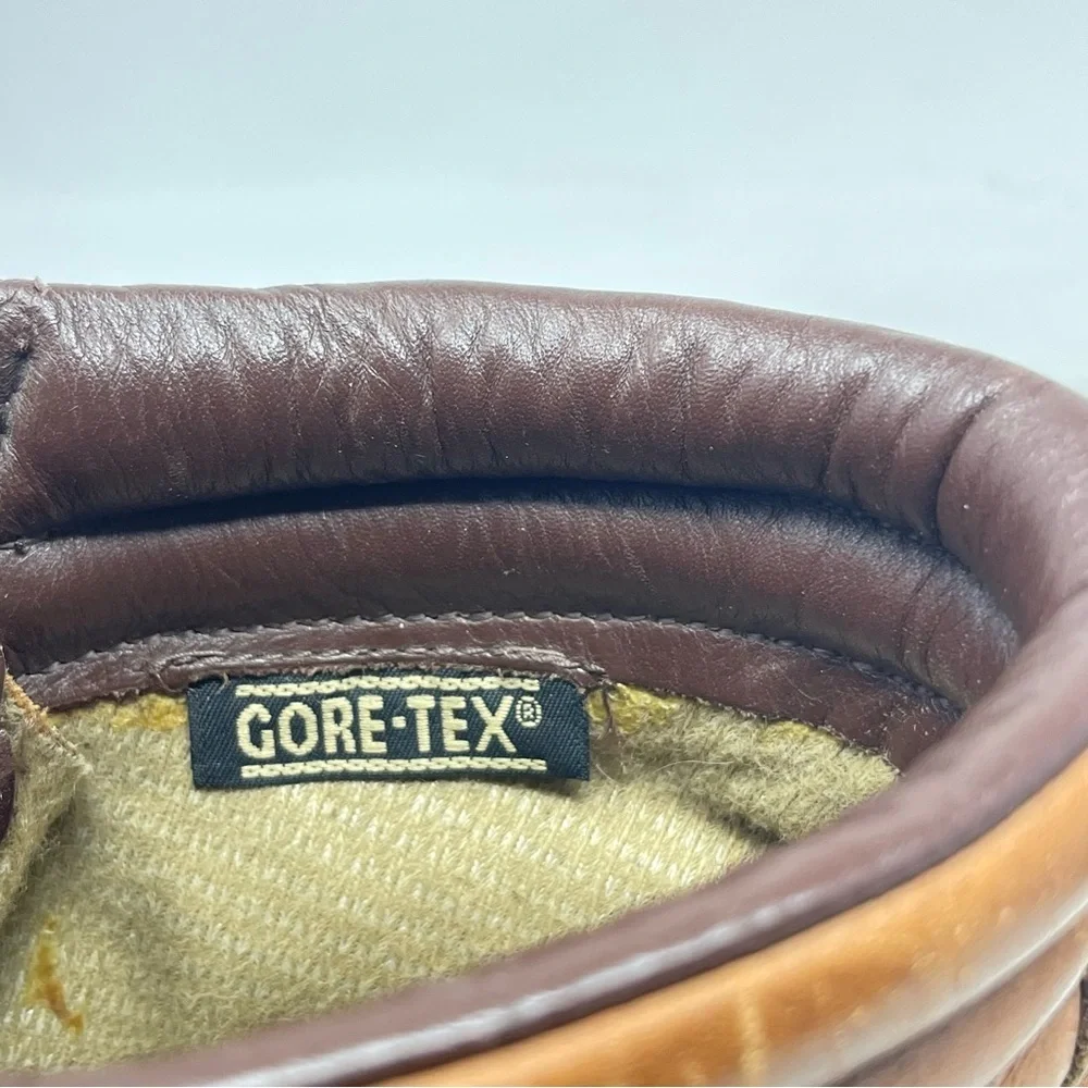 Rocky 3358 Gore-Tex Boots Mens 8 M Brown Leather Hiking Chukka Ankle Vibram